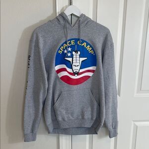 NWT Gray Space Camp Hoodie